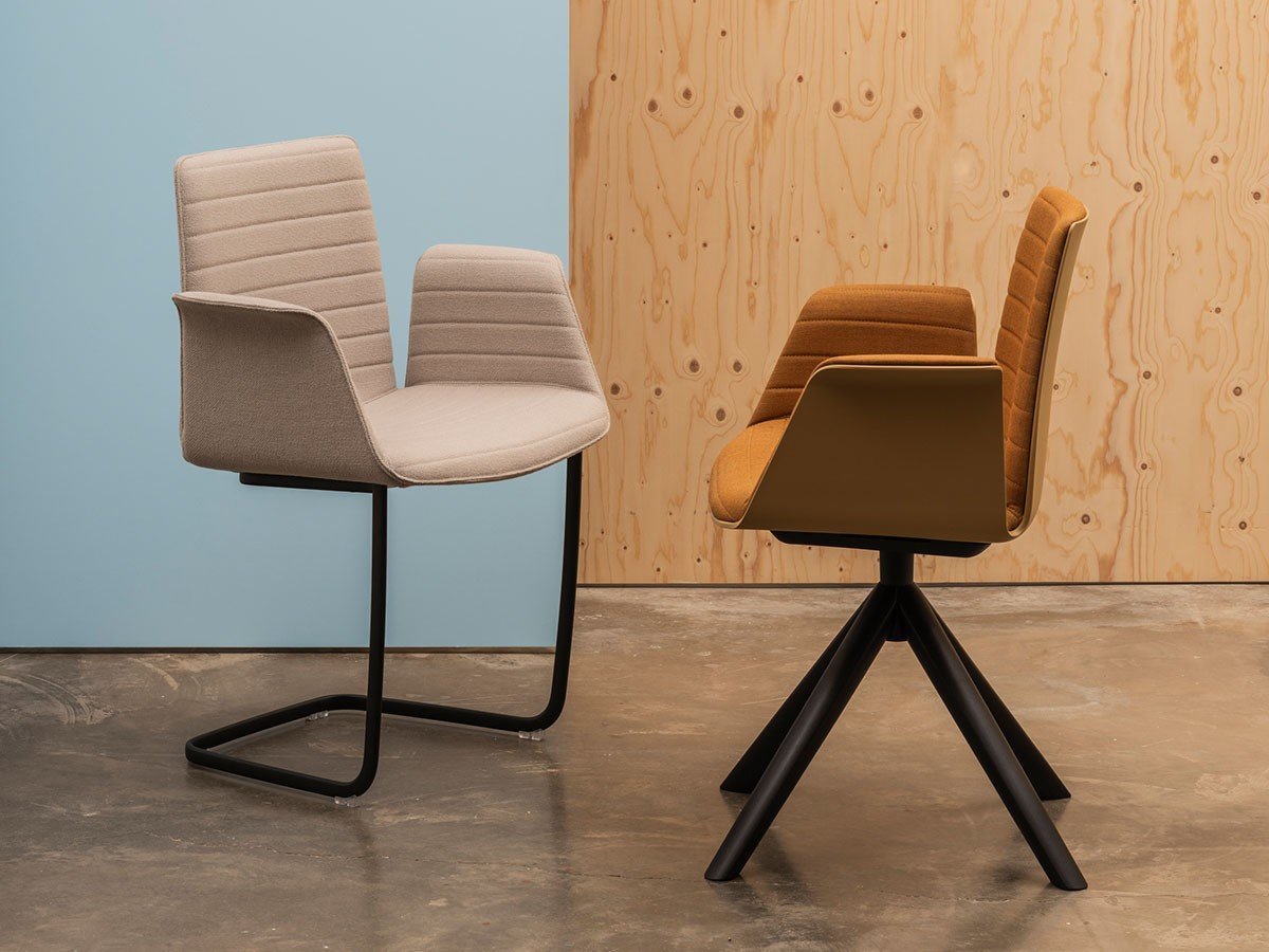 【アンドリュー ワールド/Andreu World / GOODS】のFlex Armchair Upholstered Shell Pad / フレックス アームチェア SO1647 回転式木脚(シェルパッド) 人気、トレンドファッション・服の通販 founy(ファニー) 　イタリア　Italy　クッション　Cushion　シンプル　Simple　ビーチ　Beach　フィット　Fit　モチーフ　Motif　送料無料　Free Shipping　ホーム・キャンプ・アウトドア・お取り寄せ　Home,Garden,Outdoor,Camping Gear　家具・インテリア　Furniture　チェア・椅子　Chair　ダイニングチェア　Dining Chair　ホーム・キャンプ・アウトドア・お取り寄せ　Home,Garden,Outdoor,Camping Gear　家具・インテリア　Furniture　チェア・椅子　Chair　アームチェア　Armchair　ホーム・キャンプ・アウトドア・お取り寄せ　Home,Garden,Outdoor,Camping Gear　家具・インテリア　Furniture　チェア・椅子　Chair　オフィスチェア・デスクチェア　Office Chair/Desk Chair　other-4|ID: prp329100003120905 ipo3291000000031495161