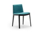 【アンドリュー ワールド/Andreu World / GOODS】のFlex Chair Upholstered Shell Pad / フレックス チェア SI1314 木脚(シェルパッド) ステッチの有無:パラレルステッチ入|ID:prp329100003120916