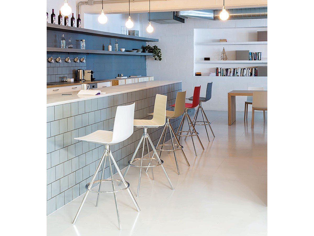 【アンドリュー ワールド/Andreu World / GOODS】のFlex Chair Barstool 52 Thermo-polymer Shell / フレックス チェア BQ1316 バースツール 52 回転スチール脚(サーモポリマーシェル) 人気、トレンドファッション・服の通販 founy(ファニー) 　イタリア　Italy　シンプル　Simple, Minimal　フィット　Fit, Slim Fit　モダン　Modern, Contemporary　モチーフ　Motif, Design Theme　ワーク　Workwear, Utility Style　送料無料　Free Shipping　ホーム・キャンプ・アウトドア・お取り寄せ　Home Living / Home & Lifestyle / Camping Gear / Outdoor Camping　家具・インテリア　Home Furniture & Interior. Stylish & Functional Living Spaces　チェア・椅子　Seating & Chairs　スツール・バースツール　Stools & Bar Stools　ホーム・キャンプ・アウトドア・お取り寄せ　Home Living / Home & Lifestyle / Camping Gear / Outdoor Camping　家具・インテリア　Home Furniture & Interior. Stylish & Functional Living Spaces　チェア・椅子　Seating & Chairs　カウンターチェア・ハイチェア　Bar Stools / High Stools　other-4|ID: prp329100003120936 ipo3291000000031495260
