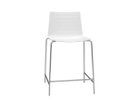 【アンドリュー ワールド/Andreu World / GOODS】のFlex Chair Counter Stool 52 Thermo-polymer Shell / フレックス チェア BQ1309 カウンタースツール 52 スチール脚(サーモポリマーシェル) -|ID:prp329100003120944