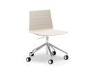 【アンドリュー ワールド/Andreu World / GOODS】のFlex Chair Thermo-polymer Shell / フレックス チェア SI1306 キャスターベース アルミニウム製(サーモポリマーシェル) -|ID:prp329100003120952
