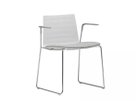 【アンドリュー ワールド/Andreu World / GOODS】のFlex Chair Stackable Armchair Upholstered Seat Pad / フレックス チェア SO1301 スタッカブルアームチェア スレッジベース(シートパッド) ステッチの有無:ステッチ不要|ID:prp329100003120964