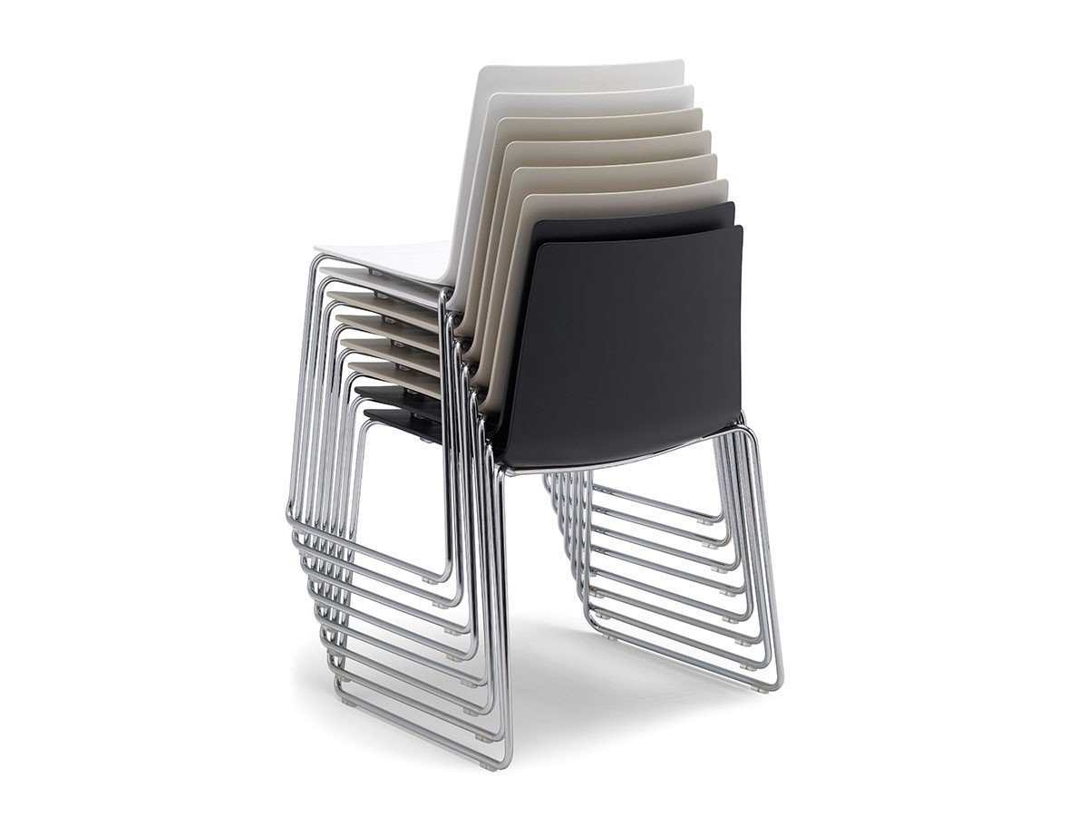 【アンドリュー ワールド/Andreu World / GOODS】のFlex Chair Stackable Armchair Thermo-polymer Shell / フレックス チェア SO1301 スタッカブルアームチェア スレッジベース(サーモポリマーシェル) インテリア・キッズ・メンズ・レディースファッション・服の通販 founy(ファニー) 　イタリア　Italy　シンプル　Simple　スリム　Slim　フィット　Fit　モチーフ　Motif　ワーク　Work　送料無料　Free Shipping　ホーム・キャンプ・アウトドア・お取り寄せ　Home,Garden,Outdoor,Camping Gear　家具・インテリア　Furniture　チェア・椅子　Chair　ダイニングチェア　Dining Chair　ホーム・キャンプ・アウトドア・お取り寄せ　Home,Garden,Outdoor,Camping Gear　家具・インテリア　Furniture　チェア・椅子　Chair　アームチェア　Armchair　スタッキング参考イメージ|ID: prp329100003120966 ipo3291000000030200976