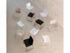 【アンドリュー ワールド/Andreu World / GOODS】のFlex Chair Stackable Chair Upholstered Shell Pad / フレックス チェア SI1300 スタッカブルチェア スレッジベース(シェルパッド) 参考イメージ|ID: prp329100003120969 ipo3291000000030201072