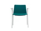 【アンドリュー ワールド/Andreu World / GOODS】のFlex Chair Stackable Armchair Fully Upholstered Shell / フレックス チェア SO1303 スタッカブルアームチェア スチール脚(フルパッド) ステッチの有無:パラレルステッチ入|ID:prp329100003120971