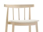 【アンドリュー ワールド/Andreu World / GOODS】のSmile Barstool with Upholstered Seat / スマイル BQ0338 バースツール ボードウッドバック 張座 通常の座面仕様|厚みがありステッチが無い仕上がりとなります。|ID: prp329100003120979 ipo3291000000030201542