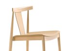 【アンドリュー ワールド/Andreu World / GOODS】のSmile Stackable Chair with Upholstered Seat / スマイル SI0324 スタッカブルチェア スピンドルバック 張座 張地「グレード L2(レザー)」を選択した場合|厚みが薄く縁にステッチが入った仕上がりとなります。|ID: prp329100003120990 ipo3291000000035891505