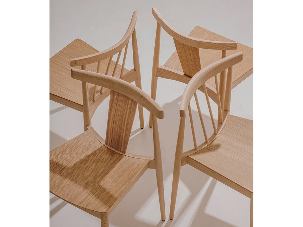 【アンドリュー ワールド/Andreu World / GOODS】のSmile Stackable Chair / スマイル SI0323 スタッカブルチェア スピンドルバック 人気、トレンドファッション・服の通販 founy(ファニー) 　シンプル　Simple, Minimal　スピンドル　Spindle, Drawcord　フィット　Fit, Slim Fit　送料無料　Free Shipping　ホーム・キャンプ・アウトドア・お取り寄せ　Home Living / Home & Lifestyle / Camping Gear / Outdoor Camping　家具・インテリア　Home Furniture & Interior. Stylish & Functional Living Spaces　チェア・椅子　Seating & Chairs　ダイニングチェア・木製チェア　Dining Chairs　other-6|ID: prp329100003120991 ipo3291000000031495472