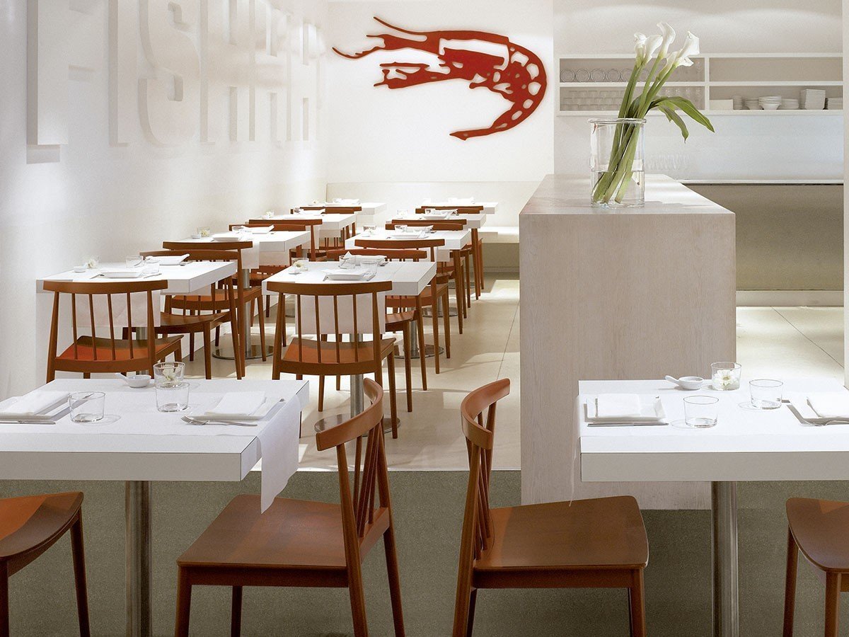 【アンドリュー ワールド/Andreu World / GOODS】のSmile Stackable Chair / スマイル SI0323 スタッカブルチェア スピンドルバック インテリア・キッズ・メンズ・レディースファッション・服の通販 founy(ファニー) 　シンプル　Simple, Minimal　スピンドル　Spindle, Drawcord　フィット　Fit, Slim Fit　送料無料　Free Shipping　ホーム・キャンプ・アウトドア・お取り寄せ　Home Living / Home & Lifestyle / Camping Gear / Outdoor Camping　家具・インテリア　Home Furniture & Interior. Stylish & Functional Living Spaces　チェア・椅子　Seating & Chairs　ダイニングチェア・木製チェア　Dining Chairs　参考商品|ID: prp329100003120991 ipo3291000000034971683