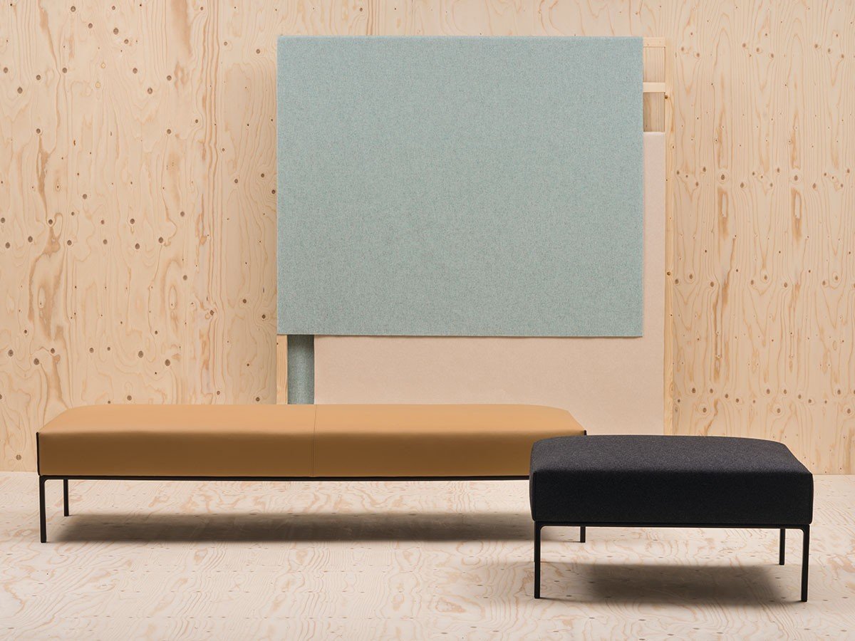 【アンドリュー ワールド/Andreu World / GOODS】のRaglan 1-Seater Bench / ラグラン BC2074 1シーターベンチ 85 × 75cm 人気、トレンドファッション・服の通販 founy(ファニー) 　イタリア　Italy　クッション　Cushion　スリム　Slim　パイピング　Piping　フォーム　Form　モダン　Modern　送料無料　Free Shipping　ホーム・キャンプ・アウトドア・お取り寄せ　Home,Garden,Outdoor,Camping Gear　家具・インテリア　Furniture　チェア・椅子　Chair　ベンチ・ダイニングベンチ　Bench/Dining Bench　other-4|ID: prp329100003120995 ipo3291000000031495490