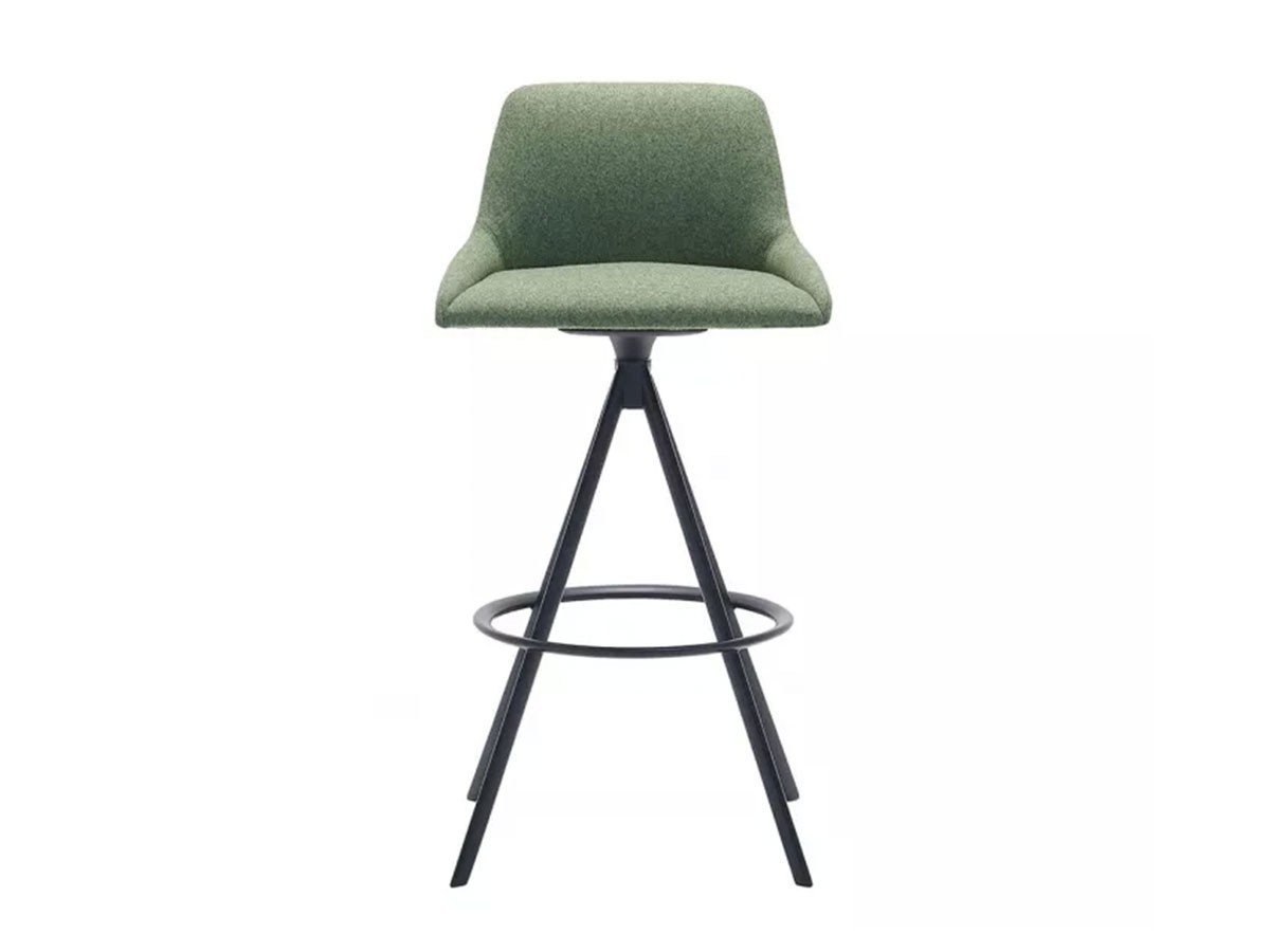 【アンドリュー ワールド/Andreu World / GOODS】のAlya Barstool / アリヤ BQ1590 バースツール 回転式スチール脚 人気、トレンドファッション・服の通販 founy(ファニー) 　送料無料　Free Shipping　フォルム　Form　モダン　Modern　リラックス　Relax　ホーム・キャンプ・アウトドア・お取り寄せ　Home,Garden,Outdoor,Camping Gear　家具・インテリア　Furniture　チェア・椅子　Chair　スツール　Stool　ホーム・キャンプ・アウトドア・お取り寄せ　Home,Garden,Outdoor,Camping Gear　家具・インテリア　Furniture　チェア・椅子　Chair　カウンターチェア・ハイスツール　Counter Chair/High Stool　other-5|ID: prp329100003121004 ipo3291000000031495528