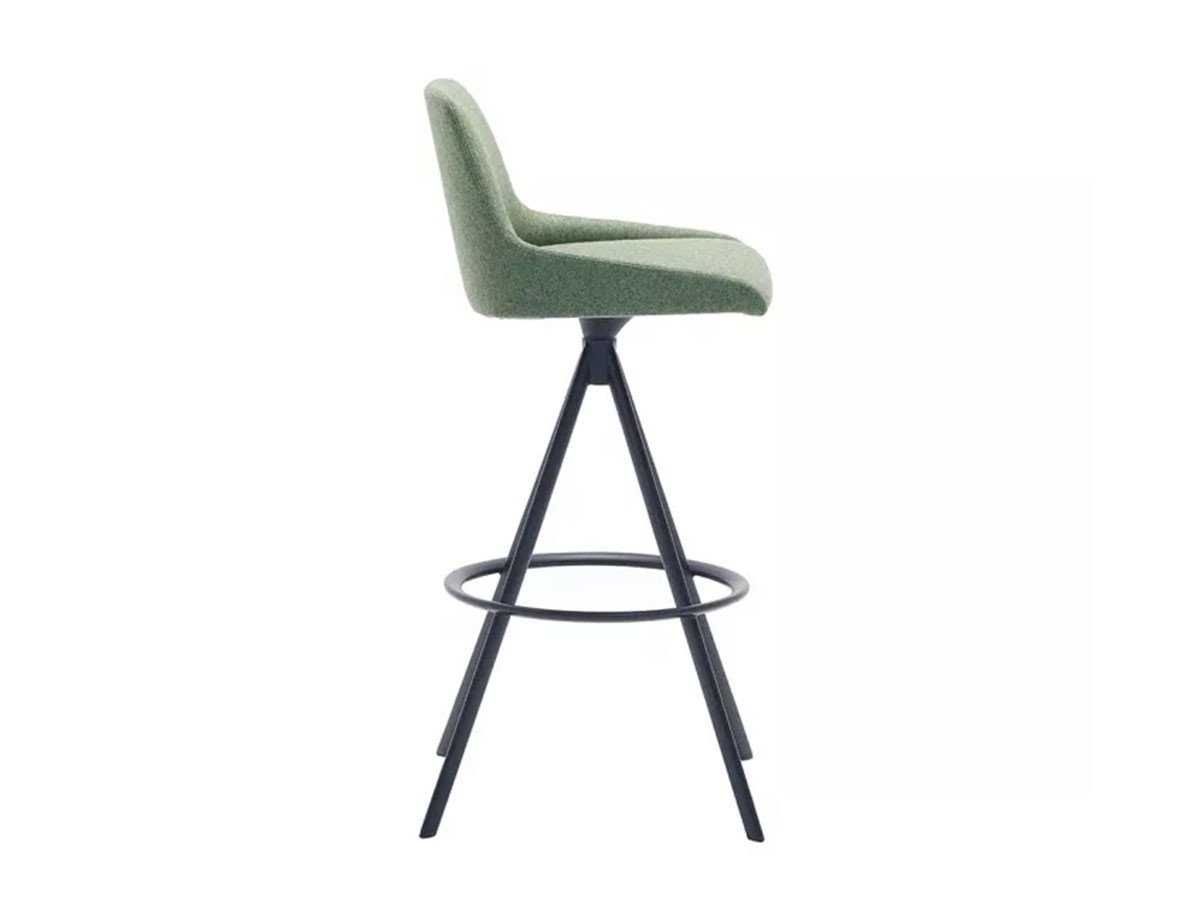 【アンドリュー ワールド/Andreu World / GOODS】のAlya Barstool / アリヤ BQ1590 バースツール 回転式スチール脚 人気、トレンドファッション・服の通販 founy(ファニー) 　送料無料　Free Shipping　フォルム　Form　モダン　Modern　リラックス　Relax　ホーム・キャンプ・アウトドア・お取り寄せ　Home,Garden,Outdoor,Camping Gear　家具・インテリア　Furniture　チェア・椅子　Chair　スツール　Stool　ホーム・キャンプ・アウトドア・お取り寄せ　Home,Garden,Outdoor,Camping Gear　家具・インテリア　Furniture　チェア・椅子　Chair　カウンターチェア・ハイスツール　Counter Chair/High Stool　other-6|ID: prp329100003121004 ipo3291000000031495529
