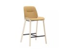 【アンドリュー ワールド/Andreu World / GOODS】のNuez Counter Stool Upholstered Shell Pad / ヌエス BQ2763 カウンタースツール 木脚(シェルパッド) -|ID:prp329100003121072