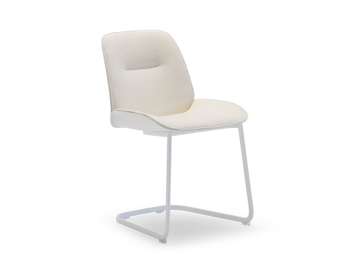 【アンドリュー ワールド/Andreu World / GOODS】のNuez Chair Upholstered Shell Pad / ヌエス SI2785 チェア カンチレバーベース(シェルパッド) インテリア・キッズ・メンズ・レディースファッション・服の通販 founy(ファニー) 　キルティング　Quilting　クッション　Cushion　スリム　Slim　送料無料　Free Shipping　ホーム・キャンプ・アウトドア・お取り寄せ　Home,Garden,Outdoor,Camping Gear　家具・インテリア　Furniture　チェア・椅子　Chair　ダイニングチェア　Dining Chair　-|ID: prp329100003121088 ipo3291000000030204480
