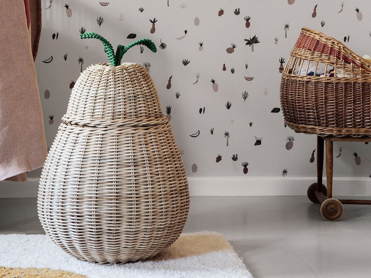 【ファームリビング/ferm LIVING / GOODS】のPear Braided Storage / ペア ブレイデッドストレージ L 人気、トレンドファッション・服の通販 founy(ファニー) 　送料無料　Free Shipping　ハンド　Hand　バスケット　Basket　パジャマ　Pajamas　フォルム　Form　ブランケット　Blanket　ベビー　Baby　ホーム・キャンプ・アウトドア・お取り寄せ　Home,Garden,Outdoor,Camping Gear　家具・インテリア　Home Furniture & Interior. Stylish & Functional Living Spaces　収納家具・キャビネット　Storage Furniture　チェスト　Chest　ホーム・キャンプ・アウトドア・お取り寄せ　Home,Garden,Outdoor,Camping Gear　家具・インテリア　Home Furniture & Interior. Stylish & Functional Living Spaces　キッズ家具　Kids' Furniture　キッズ収納　Kids Storage　other-3|ID: prp329100003129350 ipo3291000000031494533