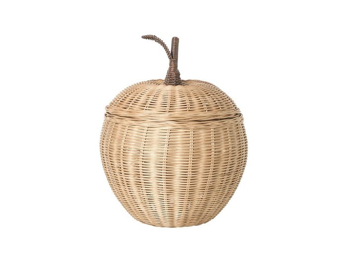 【ファームリビング/ferm LIVING / GOODS】のApple Braided Storage / アップル ブレイデッドストレージ L インテリア・キッズ・メンズ・レディースファッション・服の通販 founy(ファニー) https://founy.com/ 送料無料 Free Shipping ハンド Hand バスケット Basket パジャマ Pajamas フォルム Form ブランケット Blanket ボックス Box ホーム・キャンプ・アウトドア・お取り寄せ Home,Garden,Outdoor,Camping Gear 家具・インテリア Furniture 収納家具・キャビネット Storage Furniture |ID: prp329100003129352 ipo3291000000031717019