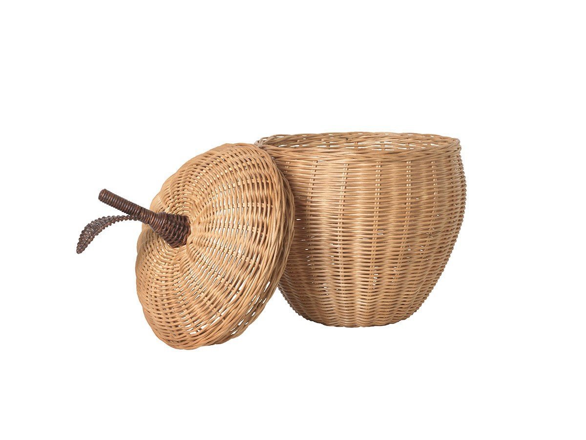 【ファームリビング/ferm LIVING / GOODS】のApple Braided Storage / アップル ブレイデッドストレージ S 人気、トレンドファッション・服の通販 founy(ファニー) 　ハンド　Hand　バスケット　Basket　フォルム　Form　ベビー　Baby　ホーム・キャンプ・アウトドア・お取り寄せ　Home,Garden,Outdoor,Camping Gear　家具・インテリア　Home Furniture & Interior. Stylish & Functional Living Spaces　収納家具・キャビネット　Storage Furniture　チェスト　Chest　ホーム・キャンプ・アウトドア・お取り寄せ　Home,Garden,Outdoor,Camping Gear　家具・インテリア　Home Furniture & Interior. Stylish & Functional Living Spaces　キッズ家具　Kids' Furniture　キッズ収納　Kids Storage　other-2|ID: prp329100003129353 ipo3291000000031494547