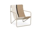 【ファームリビング/ferm LIVING / GOODS】のDesert Lounge Chair / デザート ラウンジチェア(カシミアフレーム) ソイル|ID: prp329100003129362 ipo3291000000030193641