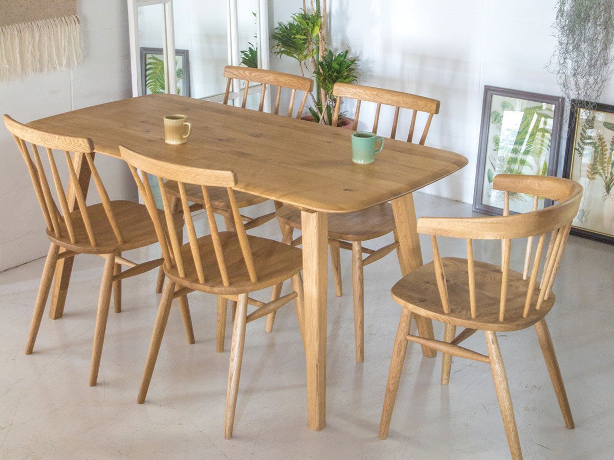 【クラッシュゲート/CRASH GATE / GOODS】のDECKE DINING TABLE / デッケ ダイニングテーブル 四角型 幅172cm(WF-1 / ナチュラル) 人気、トレンドファッション・服の通販 founy(ファニー) 　オイル　Oil　シンプル　Simple　テーブル　Table　バランス　Balance　フォルム　Form　ホーム・キャンプ・アウトドア・お取り寄せ　Home,Garden,Outdoor,Camping Gear　家具・インテリア　Furniture　テーブル　Table　ダイニングテーブル　Dining Table　other-6|ID: prp329100003131386 ipo3291000000031494456