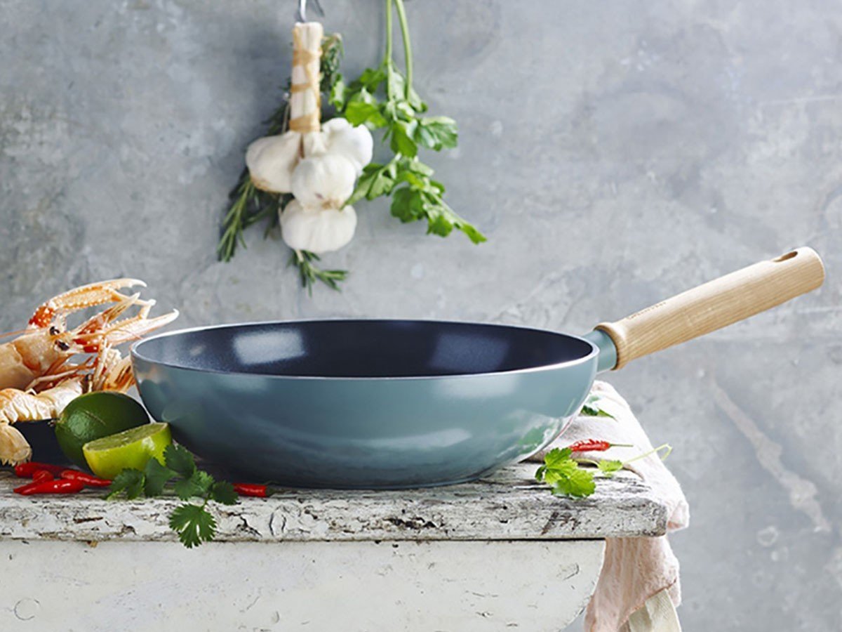 【グリーンパン/GREEN PAN / GOODS】のMayflower WOK PAN / メイフラワー ウォックパン 人気、トレンドファッション・服の通販 founy(ファニー) 　ヴィンテージ　Vintage Style　クラシカル　Classical, Vintage-Inspired　コーティング　Coating, Coated Finish　軽量　Lightweight, Ultra Light　ホーム・キャンプ・アウトドア・お取り寄せ　Home Living / Home & Lifestyle / Camping Gear / Outdoor Camping　キッチン・ダイニング　Kitchen & Dining Essentials. Stylish & Functional Tableware　キッチン収納　Kitchen Storage　other-2|ID: prp329100003135513 ipo3291000000031494425