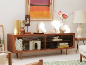 【ジャーナルスタンダード ファニチャー/journal standard Furniture / GOODS】のAROS TV BOARD / アロス テレビボード 人気、トレンドファッション・服の通販 founy(ファニー) ガラス Glass シェイプ Shape モチーフ Motif ヴィンテージ Vintage ホーム・キャンプ・アウトドア・お取り寄せ Home,Garden,Outdoor,Camping Gear 家具・インテリア Furniture テレビボード・テレビ台 TV Stand テレビボード Tv Board |ID:prp329100003137414