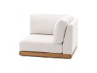 【ジャーナルスタンダード ファニチャー/journal standard Furniture / GOODS】のLILLE CORNER SOFA / リル コーナー ソファ 脚部を取り外して、ローソファとしてもお使いになれます。|ID:prp329100003137425
