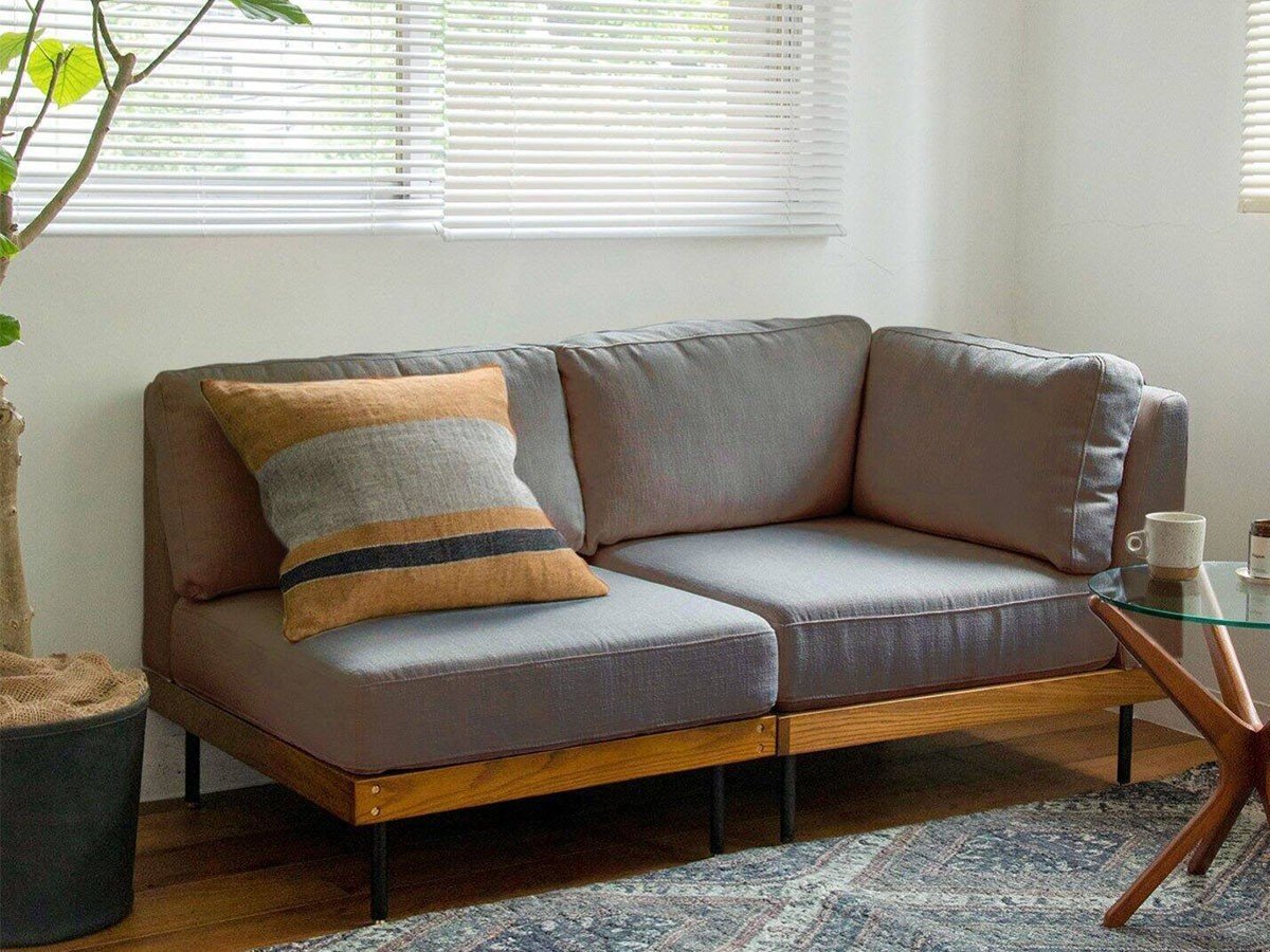 【ジャーナルスタンダード ファニチャー/journal standard Furniture / GOODS】のLILLE CORNER SOFA / リル コーナー ソファ 人気、トレンドファッション・服の通販 founy(ファニー) 　ウッド　Wood　コンパクト　Compact　シンプル　Simple　スリム　Slim　テーブル　Table　ヴィンテージ　Vintage　ホーム・キャンプ・アウトドア・お取り寄せ　Home,Garden,Outdoor,Camping Gear　家具・インテリア　Furniture　ソファー　Sofa　other-6|ID: prp329100003137425 ipo3291000000031485838