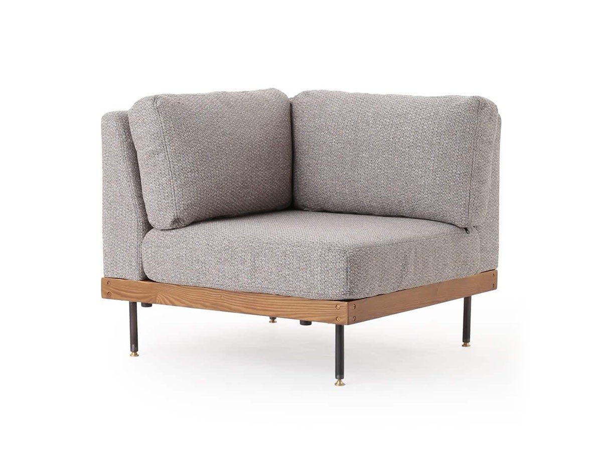 【ジャーナルスタンダード ファニチャー/journal standard Furniture / GOODS】のLILLE CORNER SOFA / リル コーナー ソファ インテリア・キッズ・メンズ・レディースファッション・服の通販 founy(ファニー) 　ウッド　Wooden Design　コンパクト　Compact, Small Size　シンプル　Simple, Minimal　スリム　Slim, Slim Fit　テーブル　Table, Dining Table　ヴィンテージ　Vintage Style　ホーム・キャンプ・アウトドア・お取り寄せ　Home Living / Home & Lifestyle / Camping Gear / Outdoor Camping　家具・インテリア　Home Furniture & Interior. Stylish & Functional Living Spaces　ソファー　Couches & Sofas　張地:グレー|ID: prp329100003137425 ipo3291000000036763941