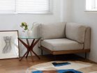 【ジャーナルスタンダード ファニチャー/journal standard Furniture / GOODS】のLILLE CORNER SOFA / リル コーナー ソファ 人気、トレンドファッション・服の通販 founy(ファニー) ウッド Wooden Design コンパクト Compact, Small Size シンプル Simple, Minimal スリム Slim, Slim Fit テーブル Table, Dining Table ヴィンテージ Vintage Style ホーム・キャンプ・アウトドア・お取り寄せ Home Living / Home & Lifestyle / Camping Gear / Outdoor Camping 家具・インテリア Home Furniture & Interior. Stylish & Functional Living Spaces ソファー Couches & Sofas thumbnail 張地:アイボリー|ID: prp329100003137425 ipo3291000000036763943