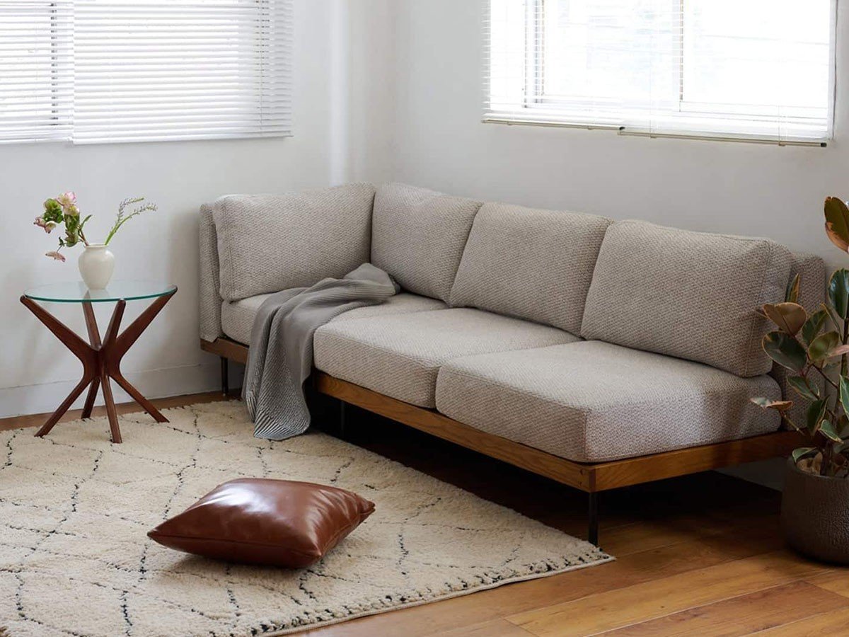 【ジャーナルスタンダード ファニチャー/journal standard Furniture / GOODS】のLILLE CORNER SOFA / リル コーナー ソファ インテリア・キッズ・メンズ・レディースファッション・服の通販 founy(ファニー) 　ウッド　Wooden Design　コンパクト　Compact, Small Size　シンプル　Simple, Minimal　スリム　Slim, Slim Fit　テーブル　Table, Dining Table　ヴィンテージ　Vintage Style　ホーム・キャンプ・アウトドア・お取り寄せ　Home Living / Home & Lifestyle / Camping Gear / Outdoor Camping　家具・インテリア　Home Furniture & Interior. Stylish & Functional Living Spaces　ソファー　Couches & Sofas　組合せ例:コーナーソファ + 2人掛け|ID: prp329100003137425 ipo3291000000036763947