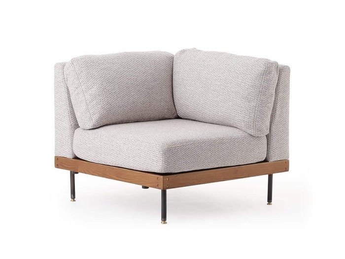 【ジャーナルスタンダード ファニチャー/journal standard Furniture / GOODS】のLILLE CORNER SOFA / リル コーナー ソファ インテリア・キッズ・メンズ・レディースファッション・服の通販 founy(ファウニー) https://founy.com/ ウッド Wooden Design コンパクト Compact, Small Size シンプル Simple, Minimal スリム Slim, Slim Fit テーブル Table, Dining Table ヴィンテージ Vintage Style ホーム・キャンプ・アウトドア・お取り寄せ Home Living / Home & Lifestyle / Camping Gear / Outdoor Camping 家具・インテリア Home Furniture & Interior. Stylish & Functional Living Spaces ソファー Couches & Sofas |ID: prp329100003137425 ipo3291000000036997615