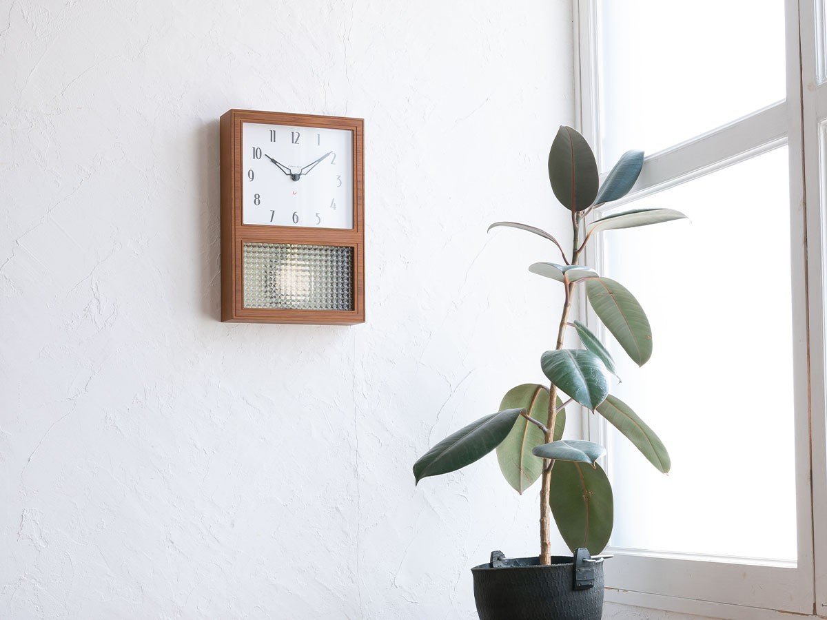 【フライミーパーラー/FLYMEe Parlor / GOODS】のWall Clock / 振り子時計 #112396 人気、トレンドファッション・服の通販 founy(ファニー) 　送料無料　Free Shipping　チェック　Check, Plaid, Tartan　フランス　France, French　ブロック　Block, Solid Block Pattern　時計　Watch, Wristwatch　ホーム・キャンプ・アウトドア・お取り寄せ　Home Living / Home & Lifestyle / Camping Gear / Outdoor Camping　家具・インテリア　Home Furniture & Interior. Stylish & Functional Living Spaces　その他 インテリア雑貨、家具　Home Decor & Furniture Extras　other-6|ID: prp329100003144043 ipo3291000000031494270