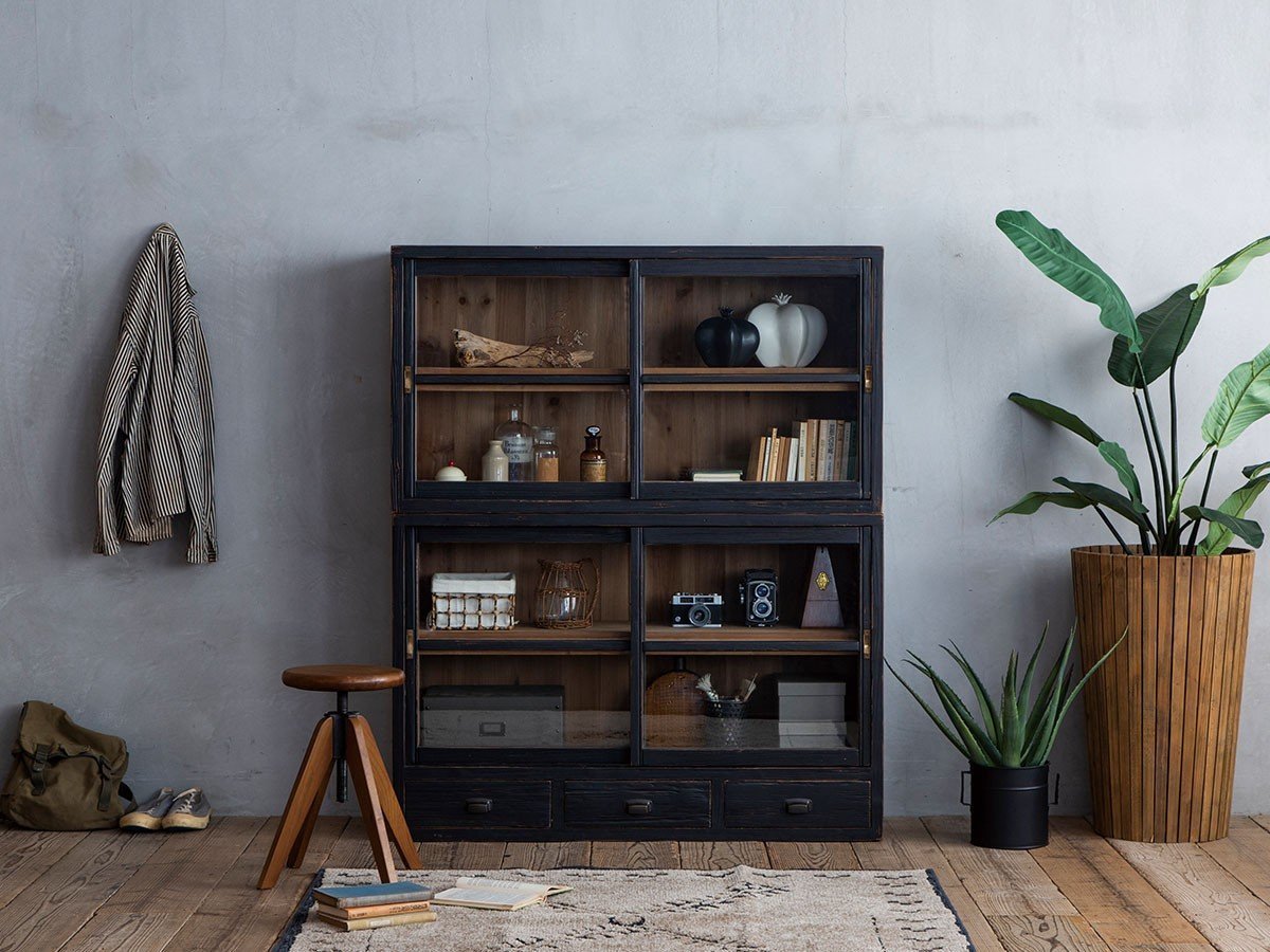 【ノットアンティークス/knot antiques / CRASH GATE / GOODS】のKUROKI CABINET / クロキ キャビネット 人気、トレンドファッション・服の通販 founy(ファニー) 　ヴィンテージ　Vintage　ホーム・キャンプ・アウトドア・お取り寄せ　Home,Garden,Outdoor,Camping Gear　家具・インテリア　Furniture　収納家具・キャビネット　Storage Furniture　キャビネット　Cabinet　other-3|ID: prp329100003148139 ipo3291000000031489871