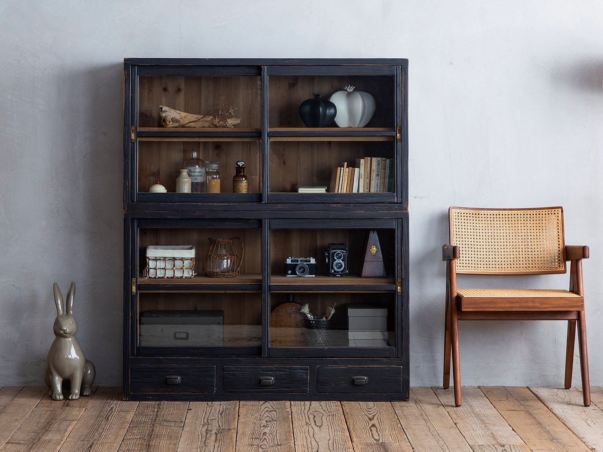 【ノットアンティークス/knot antiques / CRASH GATE / GOODS】のKUROKI CABINET / クロキ キャビネット 人気、トレンドファッション・服の通販 founy(ファニー) 　ヴィンテージ　Vintage　ホーム・キャンプ・アウトドア・お取り寄せ　Home,Garden,Outdoor,Camping Gear　家具・インテリア　Furniture　収納家具・キャビネット　Storage Furniture　キャビネット　Cabinet　other-5|ID: prp329100003148139 ipo3291000000031489873