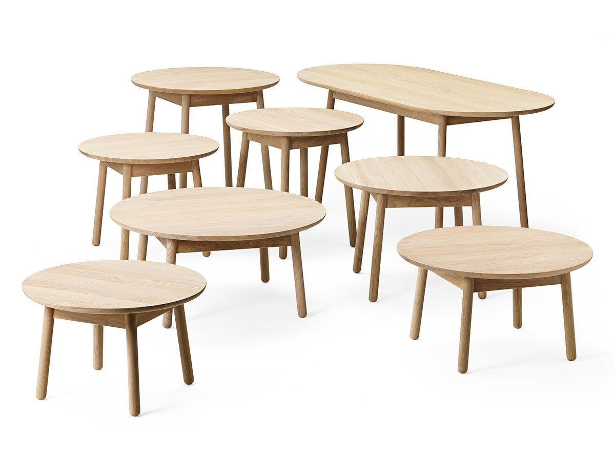 【プラスハレ/Plus Halle / GOODS】のNest Table Oak / ネスト テーブル オーク 直径65 × 高さ51cm 人気、トレンドファッション・服の通販 founy(ファニー) 　テーブル　Table, Dining Table　モダン　Modern, Contemporary　ホーム・キャンプ・アウトドア・お取り寄せ　Home Living / Home & Lifestyle / Camping Gear / Outdoor Camping　家具・インテリア　Home Furniture & Interior. Stylish & Functional Living Spaces　テーブル　Dining, Coffee & Side Tables　ローテーブル・センターテーブル　Coffee & Center Tables　other-5|ID: prp329100003153554 ipo3291000000031493981