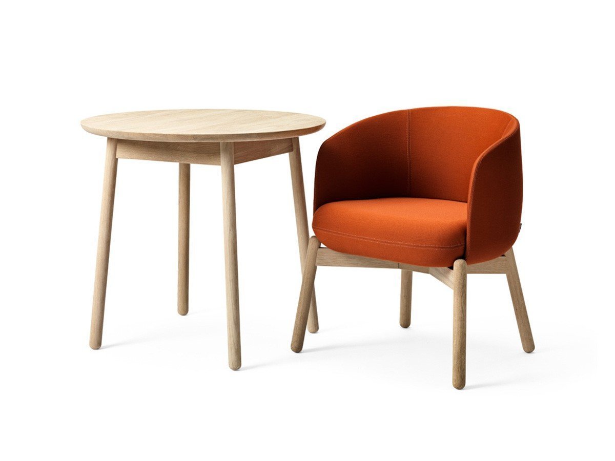 【プラスハレ/Plus Halle / GOODS】のNest Table Oak / ネスト テーブル オーク 直径75 × 高さ70cm 人気、トレンドファッション・服の通販 founy(ファニー) 　テーブル　Table, Dining Table　モダン　Modern, Contemporary　ラウンド　Round, Round Neck　ホーム・キャンプ・アウトドア・お取り寄せ　Home Living / Home & Lifestyle / Camping Gear / Outdoor Camping　家具・インテリア　Home Furniture & Interior. Stylish & Functional Living Spaces　テーブル　Dining, Coffee & Side Tables　カフェテーブル・丸型テーブル　Cafe & Bistro Tables　other-3|ID: prp329100003153556 ipo3291000000031493989