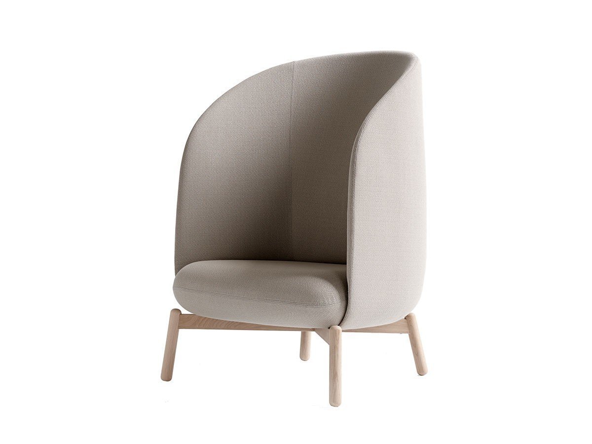 【プラスハレ/Plus Halle / GOODS】のNest Easy Chair / ネスト イージーチェア 木脚 人気、トレンドファッション・服の通販 founy(ファニー) 　コンパクト　Compact　シンプル　Simple　モダン　Modern　リラックス　Relax　ホーム・キャンプ・アウトドア・お取り寄せ　Home,Garden,Outdoor,Camping Gear　家具・インテリア　Home Furniture & Interior. Stylish & Functional Living Spaces　チェア・椅子　Chair　ラウンジチェア　Lounge Chair　other-2|ID: prp329100003153577 ipo3291000000031494049
