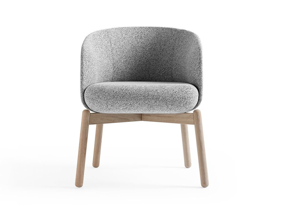 【プラスハレ/Plus Halle / GOODS】のNest Chair Oak / ネスト チェア 木脚 人気、トレンドファッション・服の通販 founy(ファニー) 　シンプル　Simple　テーブル　Table　モダン　Modern　ホーム・キャンプ・アウトドア・お取り寄せ　Home,Garden,Outdoor,Camping Gear　家具・インテリア　Home Furniture & Interior. Stylish & Functional Living Spaces　チェア・椅子　Chair　ラウンジチェア　Lounge Chair　other-2|ID: prp329100003153579 ipo3291000000031490132
