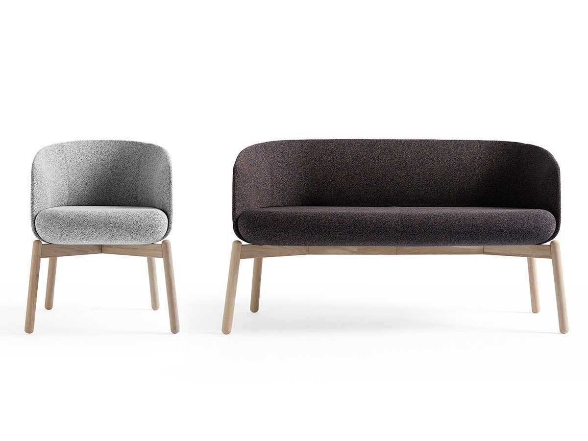 【プラスハレ/Plus Halle / GOODS】のNest Chair Oak / ネスト チェア 木脚 人気、トレンドファッション・服の通販 founy(ファニー) 　シンプル　Simple　テーブル　Table　モダン　Modern　ホーム・キャンプ・アウトドア・お取り寄せ　Home,Garden,Outdoor,Camping Gear　家具・インテリア　Home Furniture & Interior. Stylish & Functional Living Spaces　チェア・椅子　Chair　ラウンジチェア　Lounge Chair　other-5|ID: prp329100003153579 ipo3291000000031490135
