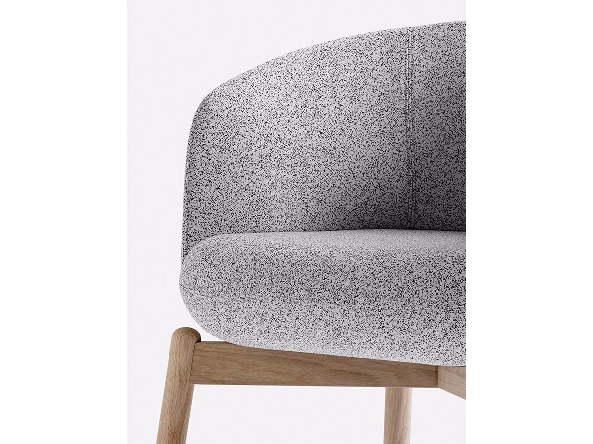 【プラスハレ/Plus Halle / GOODS】のNest Chair Oak / ネスト チェア 木脚 人気、トレンドファッション・服の通販 founy(ファニー) 　シンプル　Simple　テーブル　Table　モダン　Modern　ホーム・キャンプ・アウトドア・お取り寄せ　Home,Garden,Outdoor,Camping Gear　家具・インテリア　Home Furniture & Interior. Stylish & Functional Living Spaces　チェア・椅子　Chair　ラウンジチェア　Lounge Chair　other-6|ID: prp329100003153579 ipo3291000000031490136