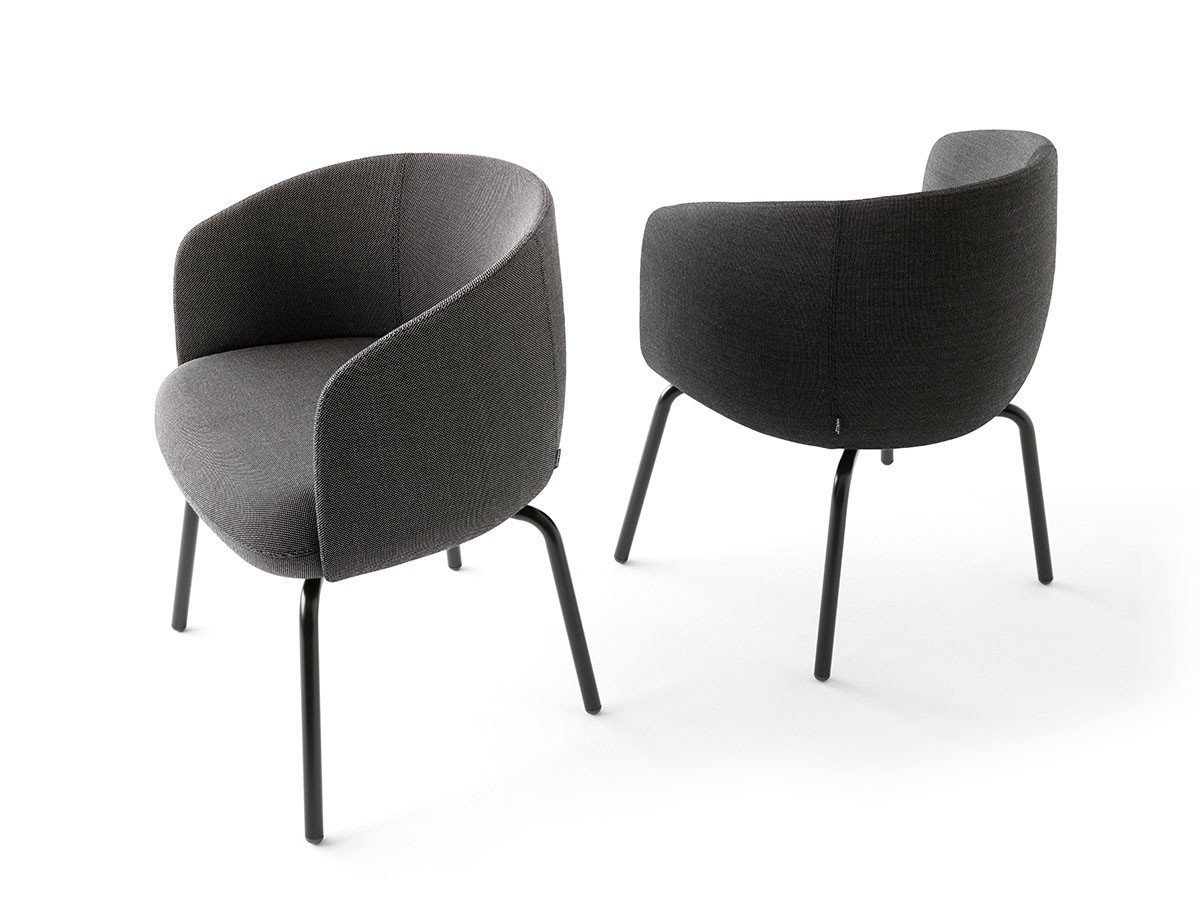 【プラスハレ/Plus Halle / GOODS】のNest Chair / ネスト チェア スチール脚 人気、トレンドファッション・服の通販 founy(ファニー) 　シンプル　Simple　テーブル　Table　ホーム・キャンプ・アウトドア・お取り寄せ　Home,Garden,Outdoor,Camping Gear　家具・インテリア　Home Furniture & Interior. Stylish & Functional Living Spaces　チェア・椅子　Chair　ラウンジチェア　Lounge Chair　other-4|ID: prp329100003153587 ipo3291000000031482481