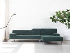 【フランネルソファ/FLANNEL SOFA / GOODS】のSIESTA 1P LONG / シエスタ 1人掛けロング 同シリーズの「2人掛けソファ」と組み合わせたイメージ|ID: prp329100003161782 ipo3291000000030188664