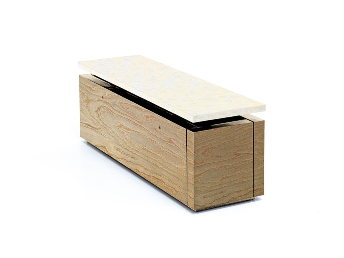 【アージェントアンドゥ/Urgent Undo / GOODS】のJu "gravity" bench 1.0 / ジュウ “グラビティ” ベンチ 1.0 (ホワイトセーターストーン) インテリア・キッズ・メンズ・レディースファッション・服の通販 founy(ファニー) 　ストーン　Stone　セーター　Sweater　ホーム・キャンプ・アウトドア・お取り寄せ　Home,Garden,Outdoor,Camping Gear　家具・インテリア　Furniture　チェア・椅子　Chair　ベンチ・ダイニングベンチ　Bench/Dining Bench　ベースウッド:チェスナット(クリア塗装)|ID: prp329100003169523 ipo3291000000030185897