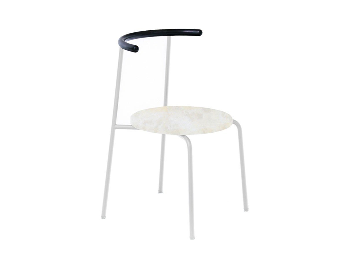 【アージェントアンドゥ/Urgent Undo / GOODS】のKu "air" Chair 1.0 / クー “エア” チェア 1.0 (ホワイトセーターストーン) インテリア・キッズ・メンズ・レディースファッション・服の通販 founy(ファニー) 　エレガント 上品　Elegant　ストーン　Stone　セーター　Sweater　フレーム　Flame　送料無料　Free Shipping　ホーム・キャンプ・アウトドア・お取り寄せ　Home,Garden,Outdoor,Camping Gear　家具・インテリア　Furniture　チェア・椅子　Chair　ダイニングチェア　Dining Chair　背面ウッド:ヴィクトリアンローズウッド(炭化仕上)、フレームホワイト|ID: prp329100003169533 ipo3291000000021427464