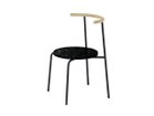 【アージェントアンドゥ/Urgent Undo / GOODS】のKu "air" Chair 1.0 / クー “エア” チェア 1.0 (スーツストーン) 背面ウッド:チェスナット(クリア塗装)、フレームブラック|ID:prp329100003169534
