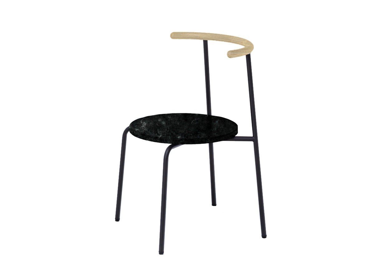 【アージェントアンドゥ/Urgent Undo / GOODS】のKu "air" Chair 1.0 / クー “エア” チェア 1.0 (スーツストーン) インテリア・キッズ・メンズ・レディースファッション・服の通販 founy(ファニー) 　ストーン　Stone　スーツ　Suit　フレーム　Flame　モダン　Modern　送料無料　Free Shipping　ホーム・キャンプ・アウトドア・お取り寄せ　Home,Garden,Outdoor,Camping Gear　家具・インテリア　Furniture　チェア・椅子　Chair　ダイニングチェア　Dining Chair　背面ウッド:チェスナット(クリア塗装)、フレームブラック|ID: prp329100003169534 ipo3291000000021427467