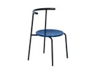 【アージェントアンドゥ/Urgent Undo / GOODS】のKu "air" Chair 1.0 / クー “エア” チェア 1.0 (ダークデニムストーン) 背面ウッド:ヴィクトリアンローズウッド(炭化仕上)、フレームブラック|ID:prp329100003169536