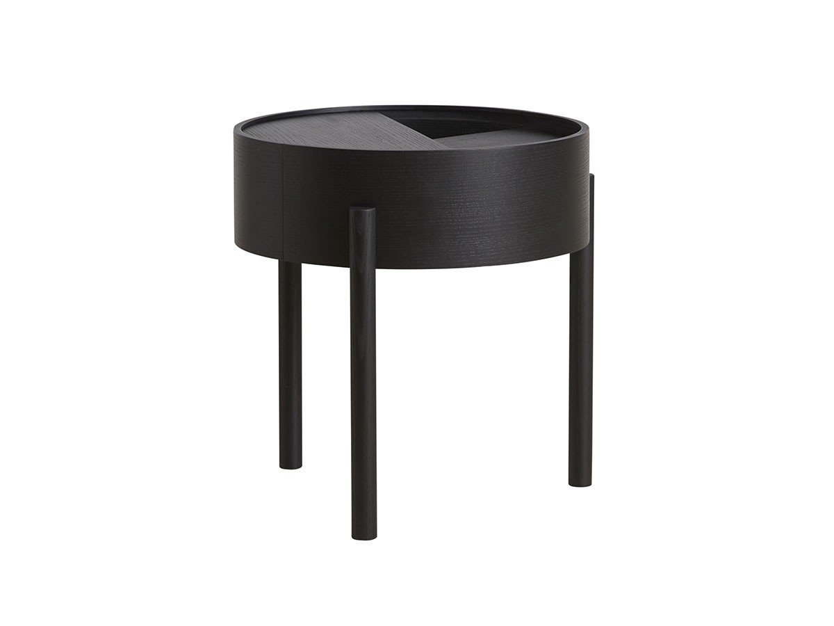 【ウッド/WOUD / GOODS】のARC SIDE TABLE / アーク サイドテーブル インテリア・キッズ・メンズ・レディースファッション・服の通販 founy(ファニー) 　送料無料　Free Shipping　シンプル　Simple　テーブル　Table　ホーム・キャンプ・アウトドア・お取り寄せ　Home,Garden,Outdoor,Camping Gear　家具・インテリア　Furniture　テーブル　Table　サイドテーブル・小テーブル　Side Table/Small Table　ブラックアッシュ|ID: prp329100003171992 ipo3291000000021441246