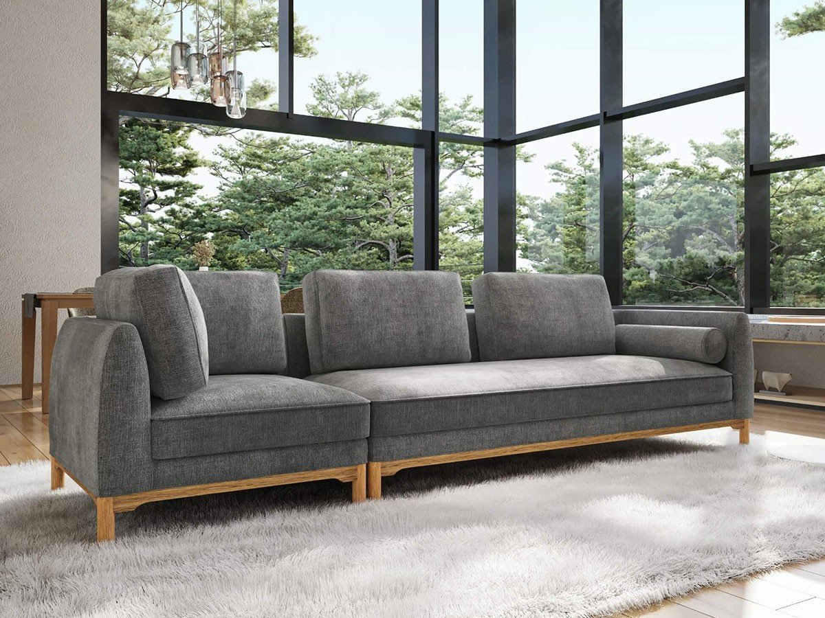 【フランネルソファ/FLANNEL SOFA / GOODS】のVESEL CORNER SOFA / べセル 1人掛けコーナーソファ 人気、トレンドファッション・服の通販 founy(ファニー) 　クッション　Cushion, Throw Pillow　フェザー　Feather, Feather Detail　フォルム　Silhouette, Form　ホーム・キャンプ・アウトドア・お取り寄せ　Home Living / Home & Lifestyle / Camping Gear / Outdoor Camping　家具・インテリア　Home Furniture & Interior. Stylish & Functional Living Spaces　ソファー　Couches & Sofas　other-6|ID: prp329100003188428 ipo3291000000031493410
