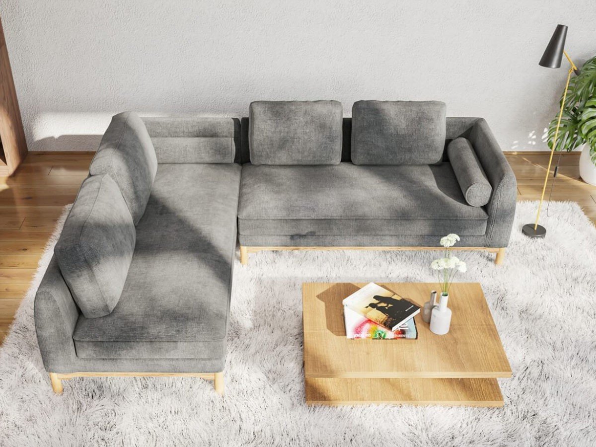 【フランネルソファ/FLANNEL SOFA / GOODS】のVESEL SOFA / べセル 3人掛けソファ インテリア・キッズ・メンズ・レディースファッション・服の通販 founy(ファニー) 　クッション　Cushion, Throw Pillow　フェザー　Feather, Feather Detail　フォルム　Silhouette, Form　ホーム・キャンプ・アウトドア・お取り寄せ　Home Living / Home & Lifestyle / Camping Gear / Outdoor Camping　家具・インテリア　Home Furniture & Interior. Stylish & Functional Living Spaces　ソファー　Couches & Sofas　同シリーズの「2.5人掛けソファ」と組み合わせたイメージ|ID: prp329100003188429 ipo3291000000030181939